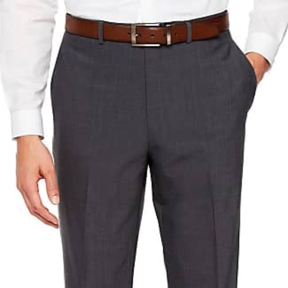 NWOT Herringbone Dark Green Pants. Liz Claiborne.